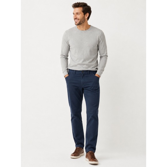 The North Face Other - The North Face Mens Navy Blue Chino Pant Size 38 Regular Fit Casual Outdoor Work